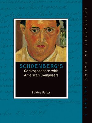 cover image of Schoenberg's Correspondence with American Composers